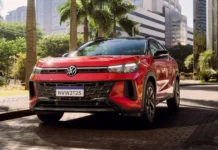 Volkswagen Tera 2026 estreia no Brasil com motor turbo, IA Otto e pacote completo de tecnologia Conheça o Volkswagen Tera 2026, SUV compacto nacional com motor TSI, IA Otto, painel digital e pacote ADAS. Veja versões, preços e detalhes completos.